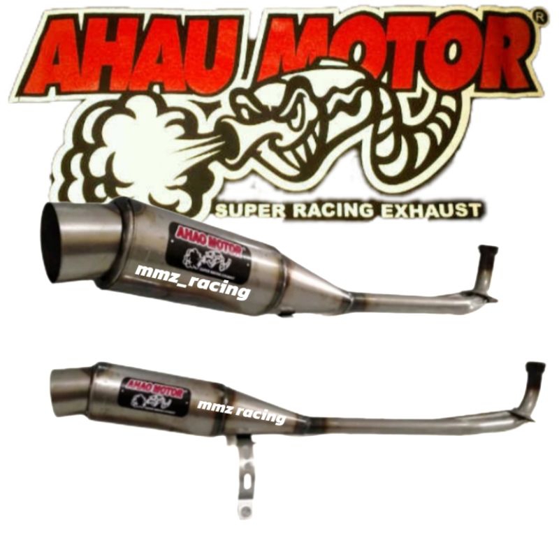KNALPOT AHAU MOTOR Al bebek Supra fit Vega R Revo