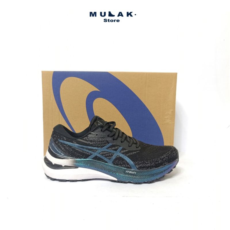 Sepatu Running / Lari Asics Gel Kayano 29 Black Blue
