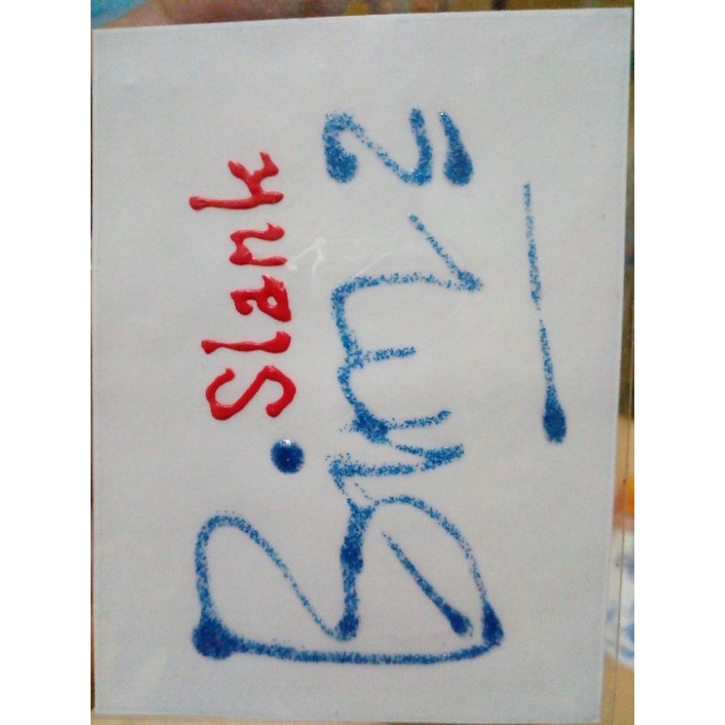 

British Sticker Timbul : Bimbim Slank- 1