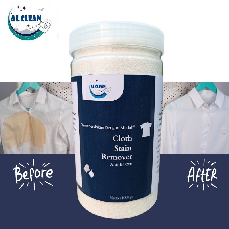AL CLEAN CLOTH REMOVER DETERJEN PEMBERSIH PAKAIAN YANG DAPAT MEMBERSIHKAN BERBAGAI MACAM JENIS KOTOR