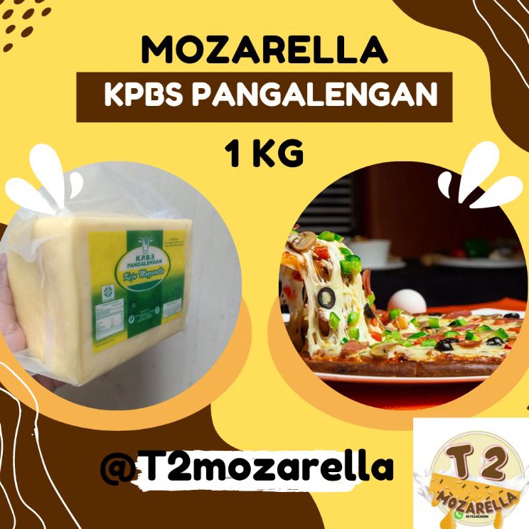 

Model Baru BISA COD1KG MozzarellaMozarella KPBS Pangalengan HALAL MUI J46