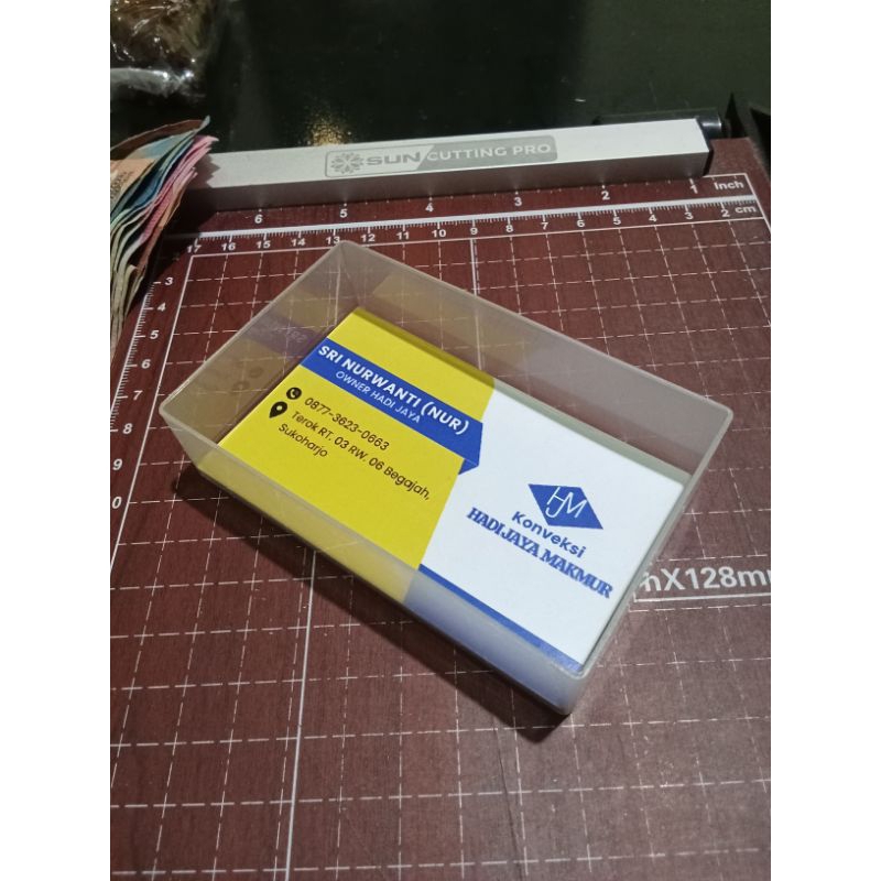 

KartuNama / kartu nama custom / name card / kartu usaha (plus box)