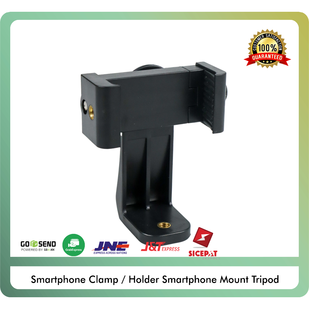 Smartphone Holder / Smartphone Clamp Universal Mount Tripod