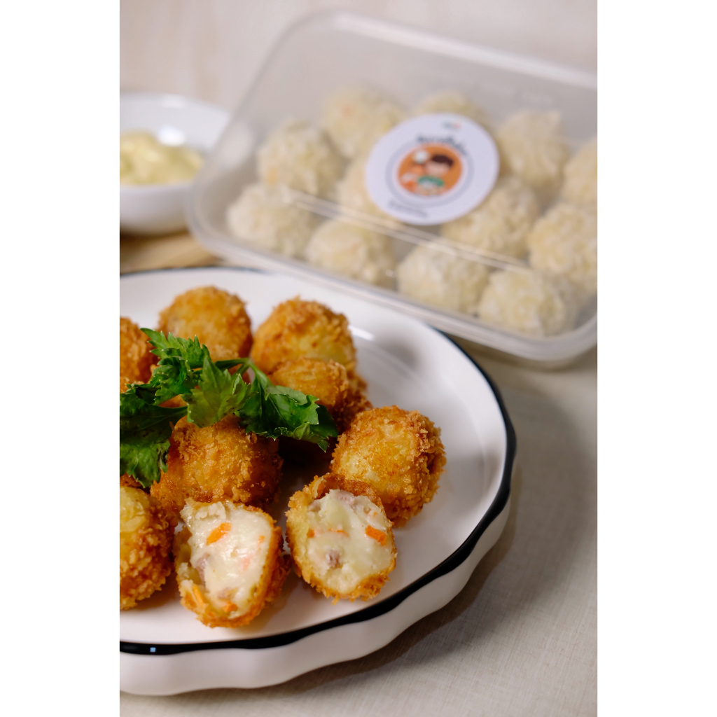 

Cheesy Bitter Ballen Frozen / Bitterballen Keju Beku isi 12 pcs