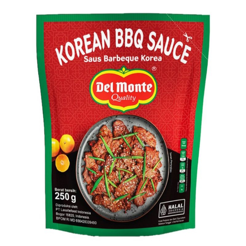 

Del Monte Saus Barbekiu Korea Refill 250 gr