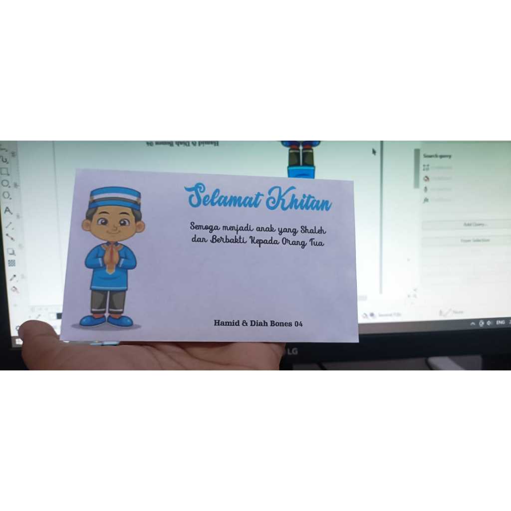 

AMPLOP KONDANGAN/KHITANAN COSTUM