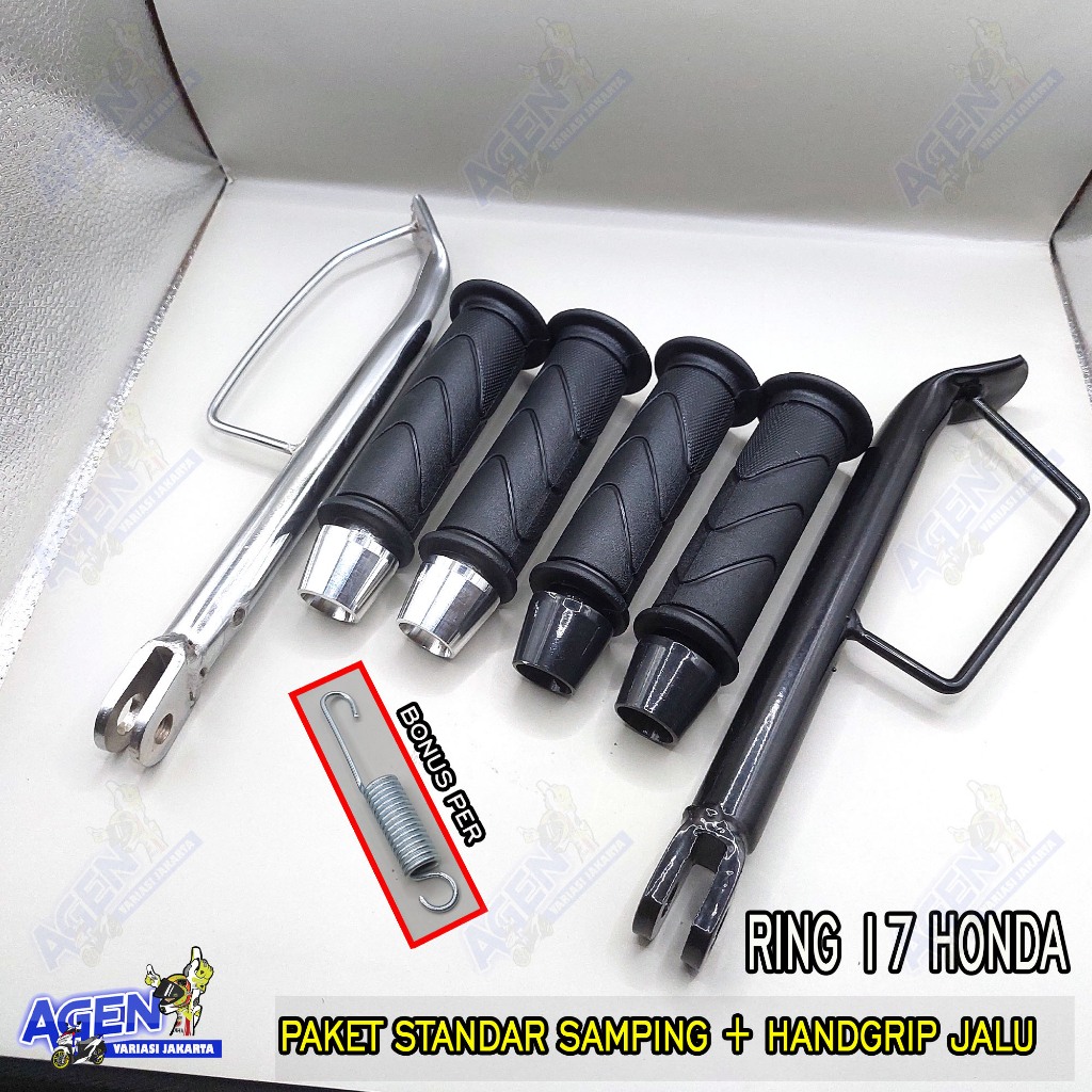 Standar Samping beat ring 17 standar satu beat ring 17 Beat Scoopy vario vario 125 ring 17 Krom