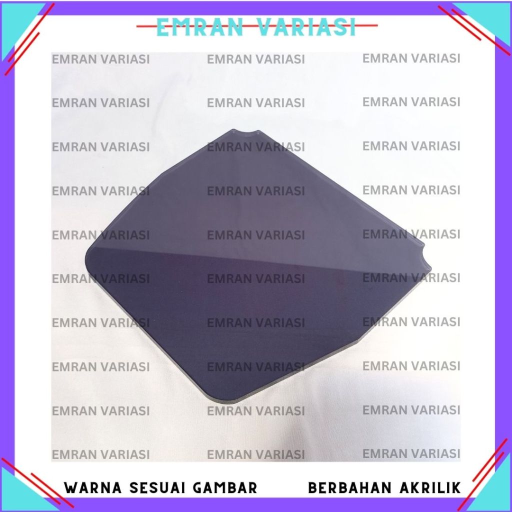 COVER BAGASI MIO SPORTY MIO SMILE MIO SOUL BAHAN AKRILIK TEBAL 5MM TUTUP BAGASI MOTOR YAMAHA MIO