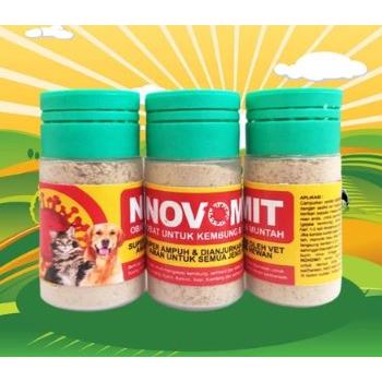 NOVOMIT - Obat Kembung Kucing Obat Muntah Kucing Obat Mencret Diare Kucing Obat Sembelit Kucing