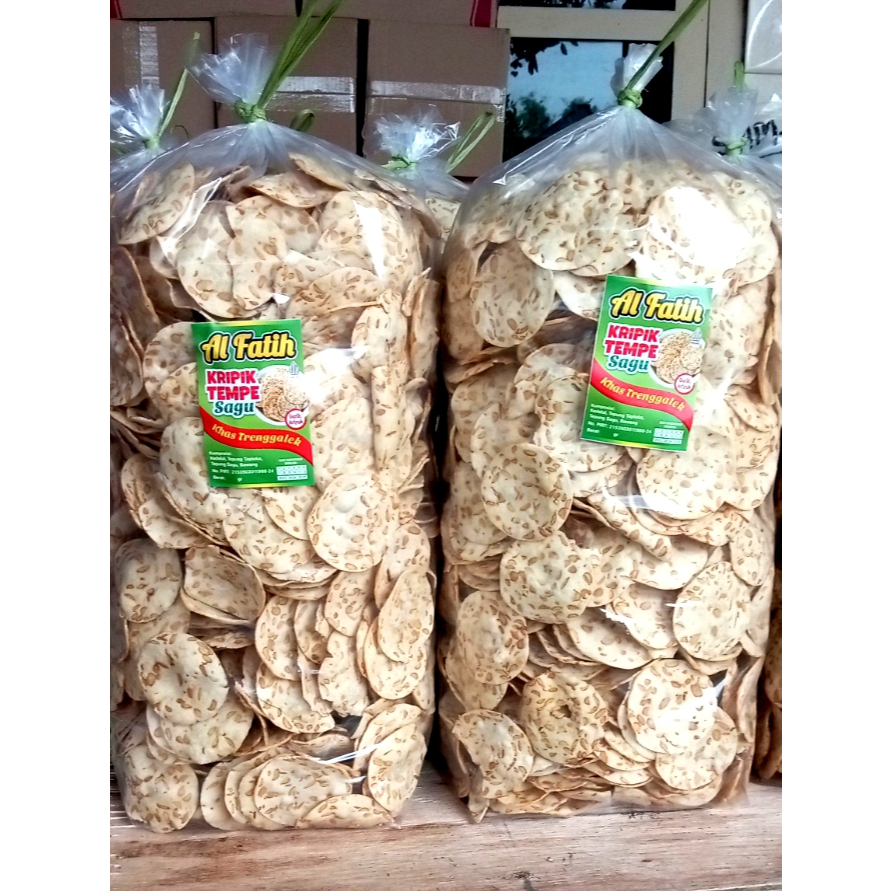 

Keripik Tempe Sagu Khas Trenggalek Kualitas Top Khusus ½kg Keripik Tempe Renyah Gurih