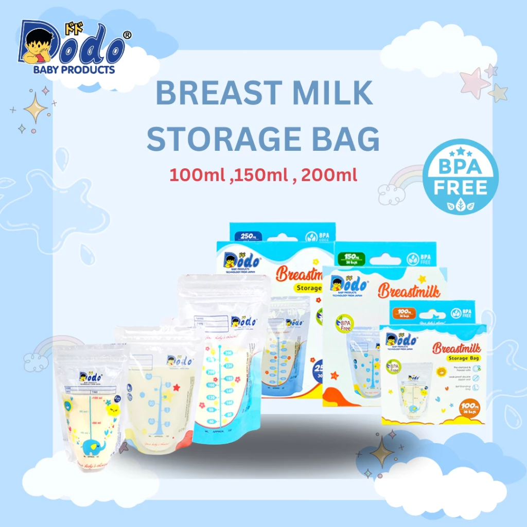 Kantong Asi Produk DODO Kantong Asi 100ml , 150ml , 250ml