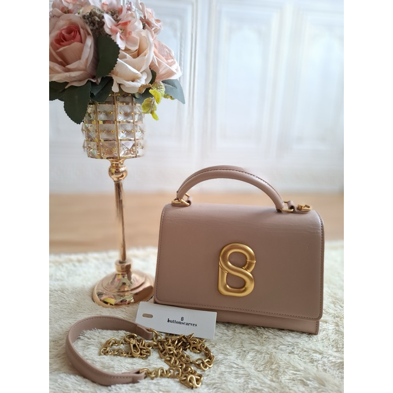 preloved alva bag buttonscarves