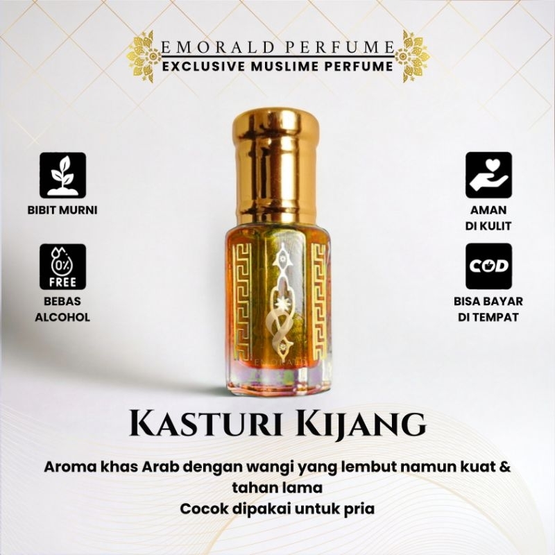 Minyak Wangi KASTURI Parfum Kasturi Original Bibit Murni