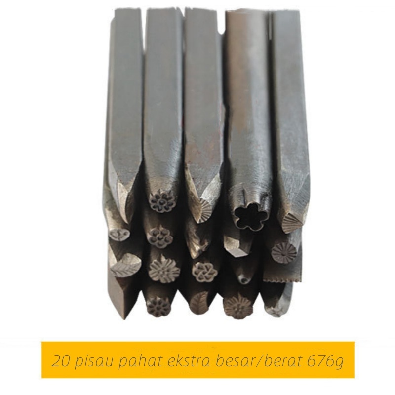 

36 Pcs / set Kerajinan Tangan DIY Pukulan Baja Alat Pukulan Pukulan Bunga Set Perangko Pembuatan Perhiasan