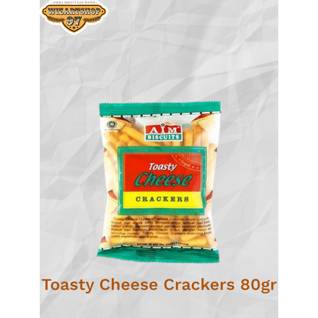 

AIM Biskuit Toasty Cheese 80gr