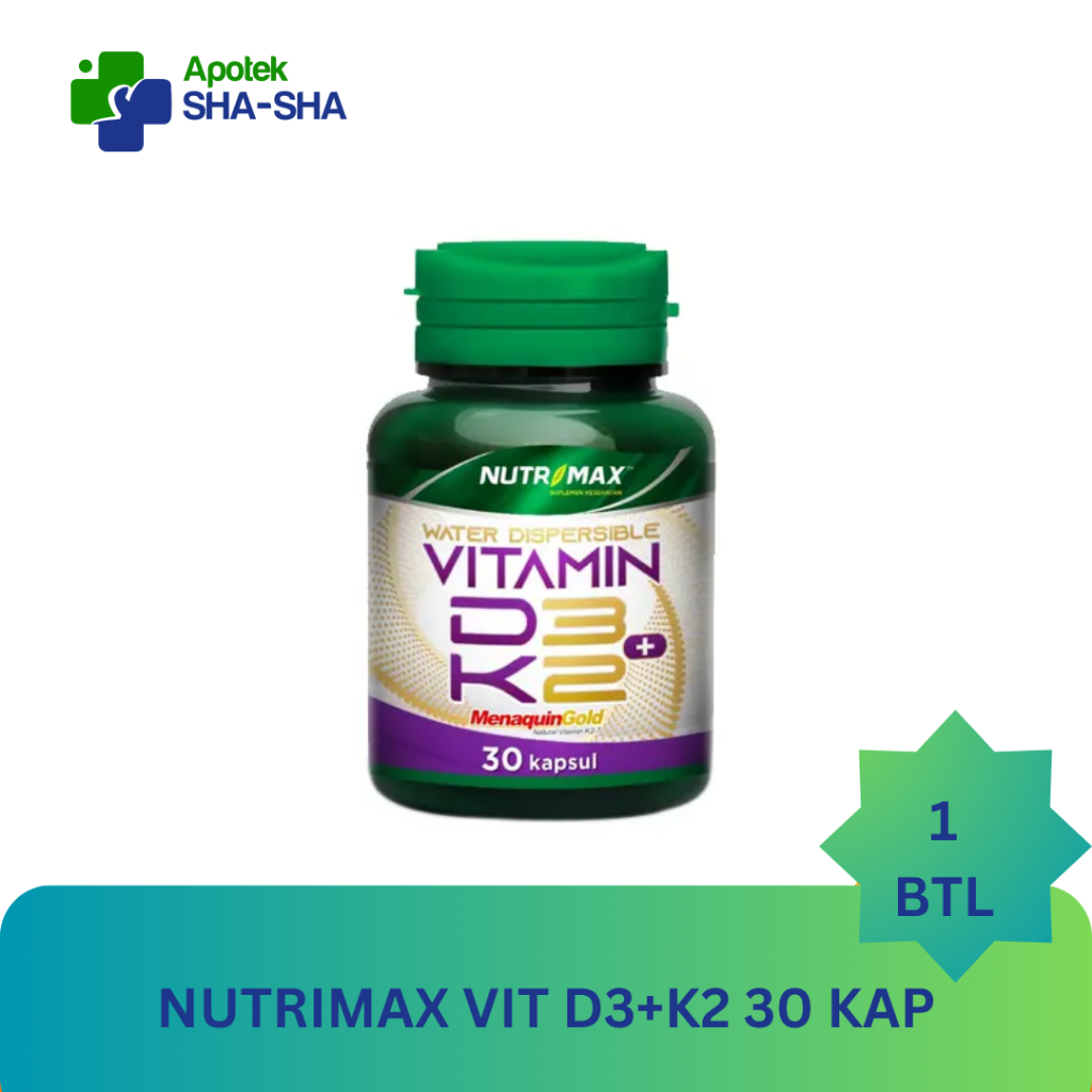 NUTRIMAX D3+K2 30 KAPSUL