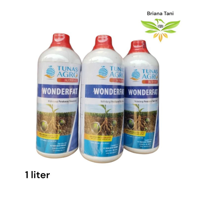 ￼Wonderfat 1Liter Pupuk Cair Melindungi Perakaran Tanaman Tunas Agro Topbos