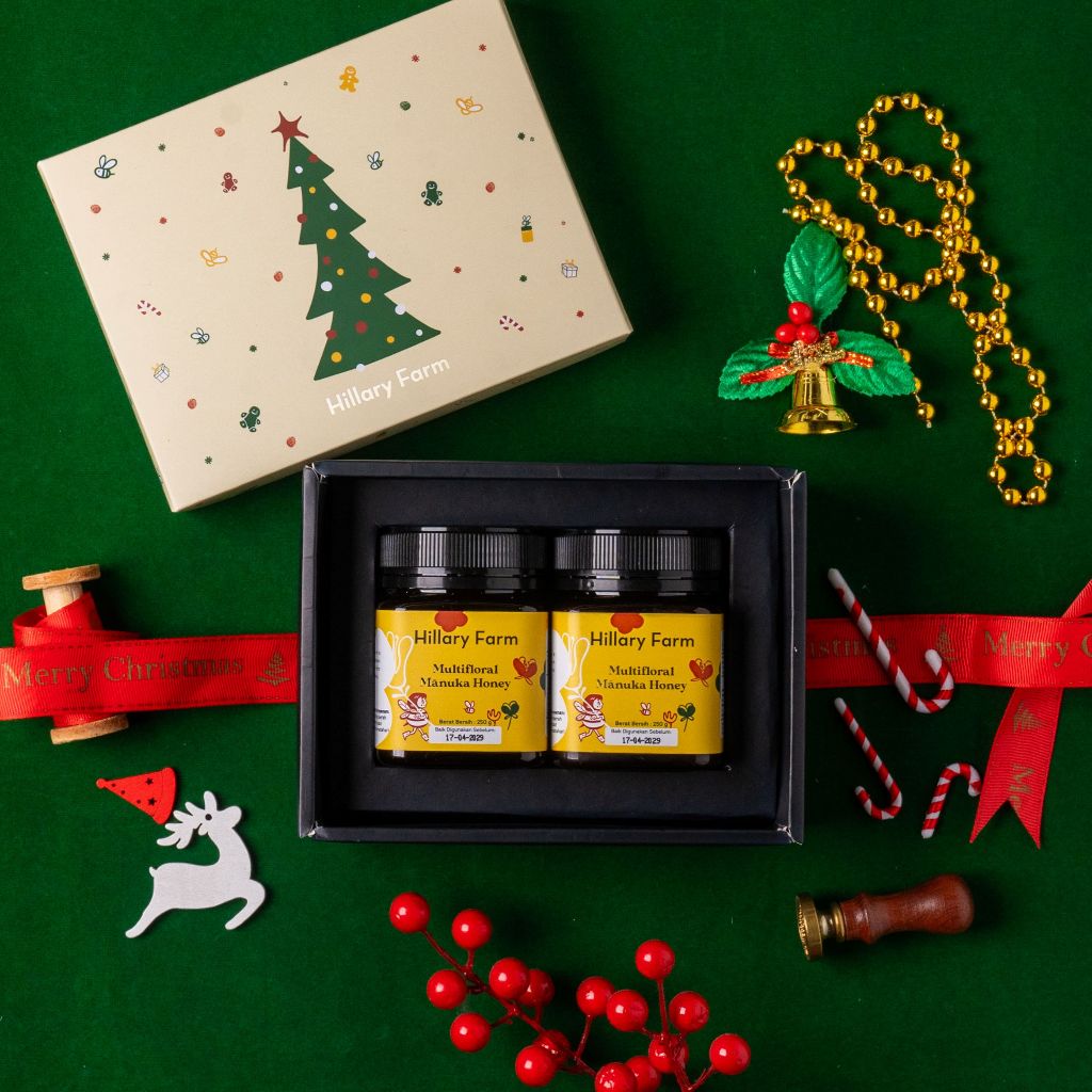 

Christmas Hampers Natal Multifloral Manuka Honey 250gr + Multifloral Manuka Honey 250gr