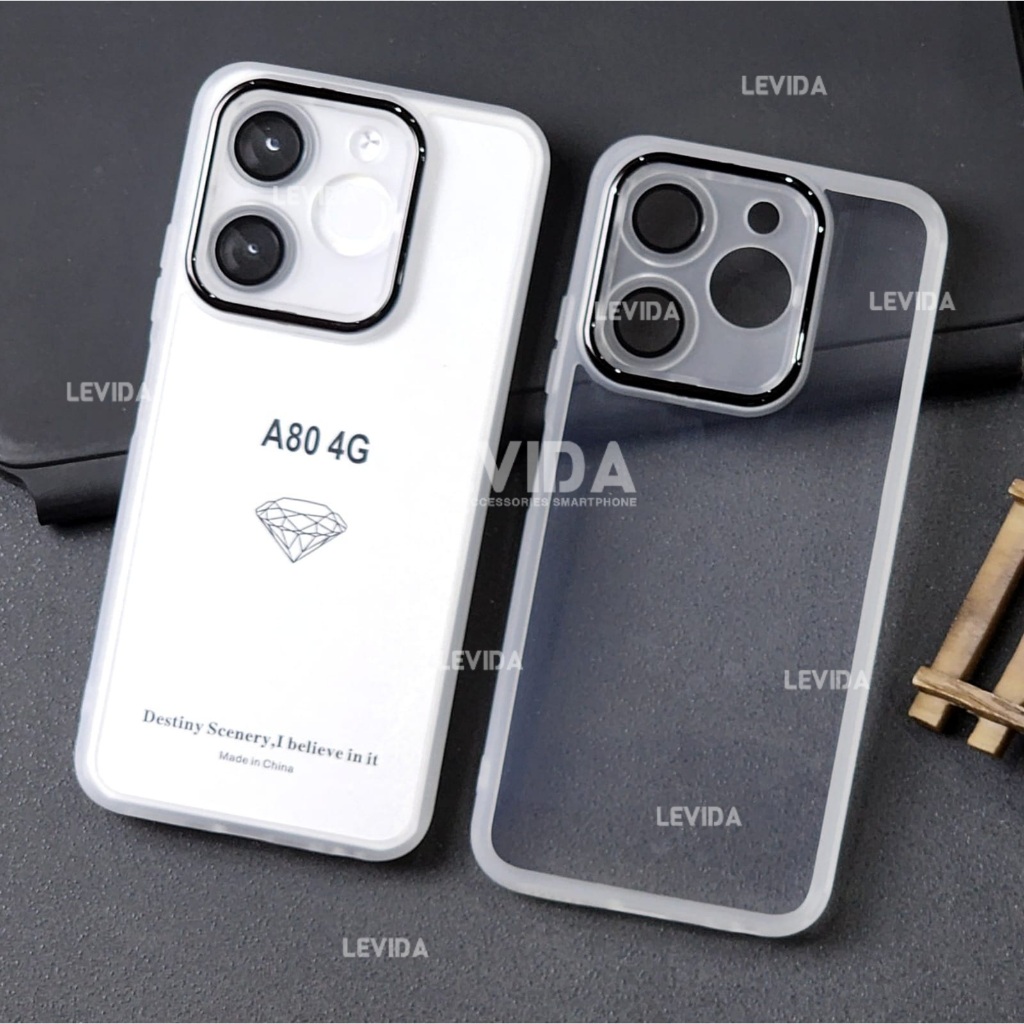 Soft Clear Lens Kamera Case Itel A80