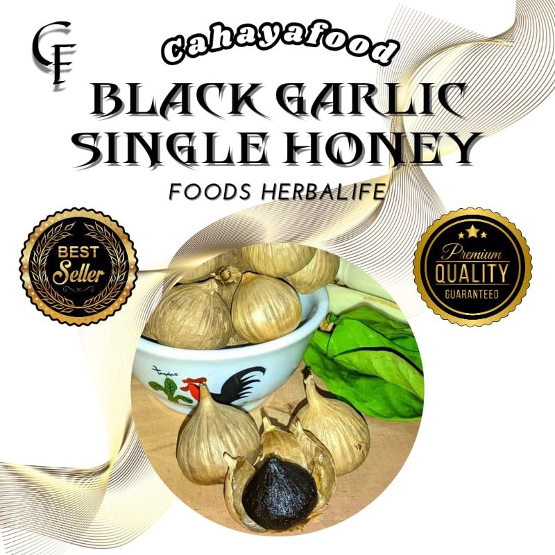 

Black Garlic Single Honey 500gr, Cahayafood Premium