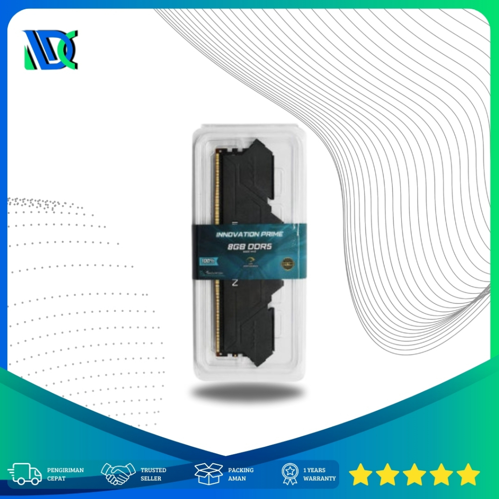 Innovation Prime DDR5 8GB 6000 Mhz - Memory RAM Heatsink DDR5 8GB PC 6000