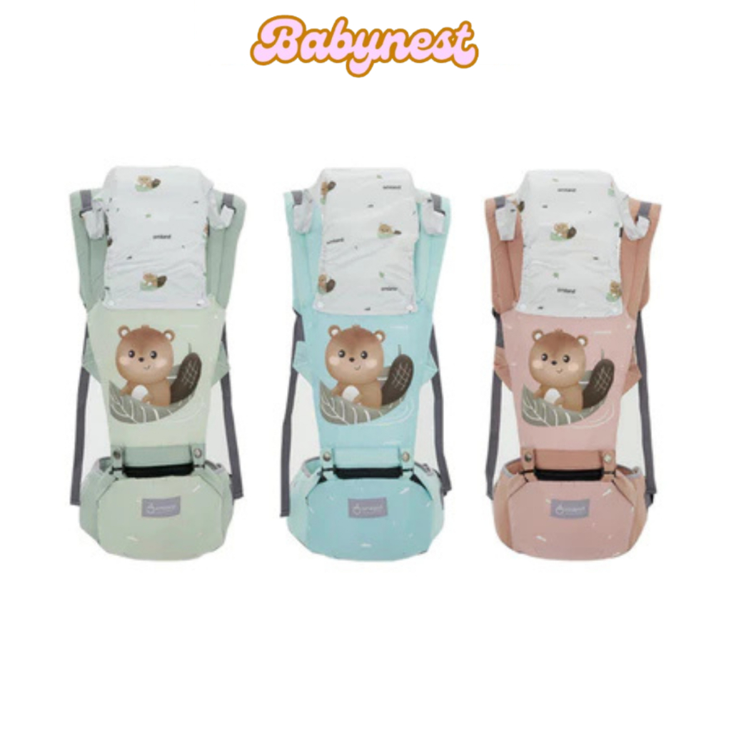 Omiland Gendongan Bayi Depan Hipseat Otter Series / Gendongan Bayi