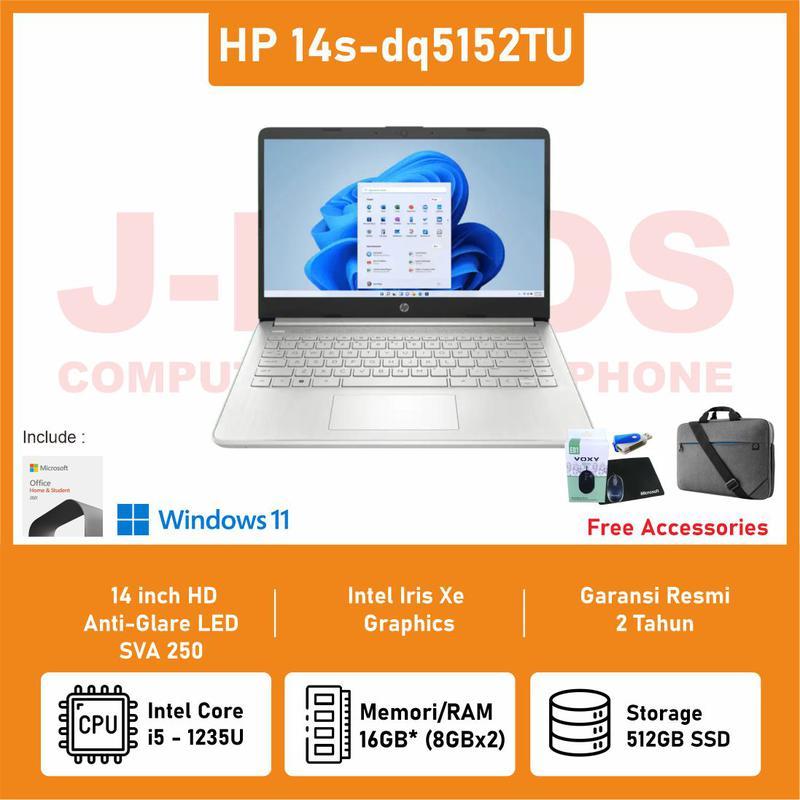HP 14s-dq5152TU i5/16GB*(8GBx2)/512GB/W/O