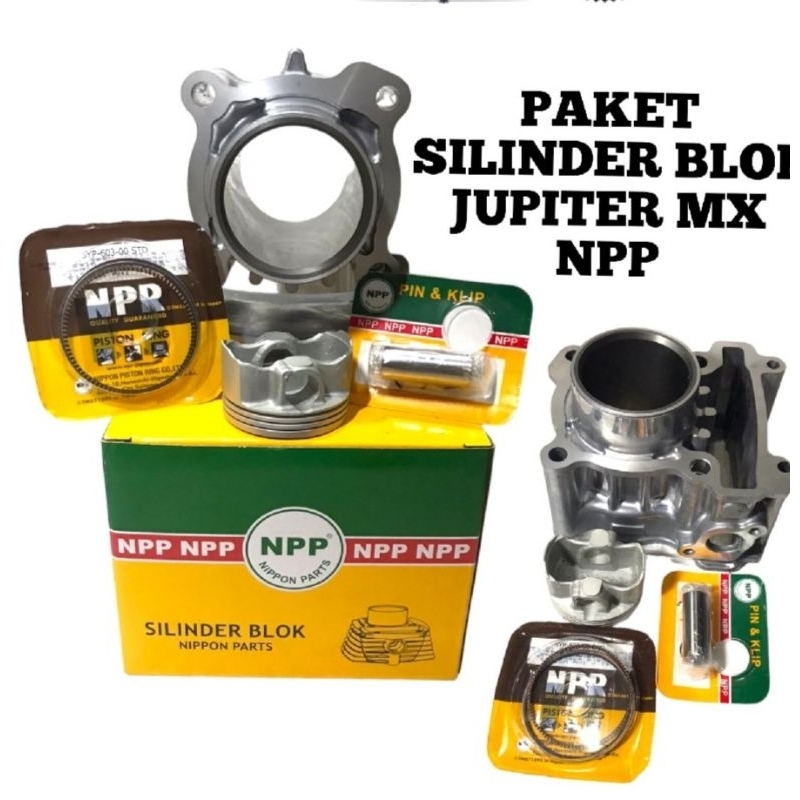 BLOK SEHER KIT KOMPLIT DAN PISTON KIT JUPITER MX 135 NPP JUPITER MX OLD JUPITER MX NEW
