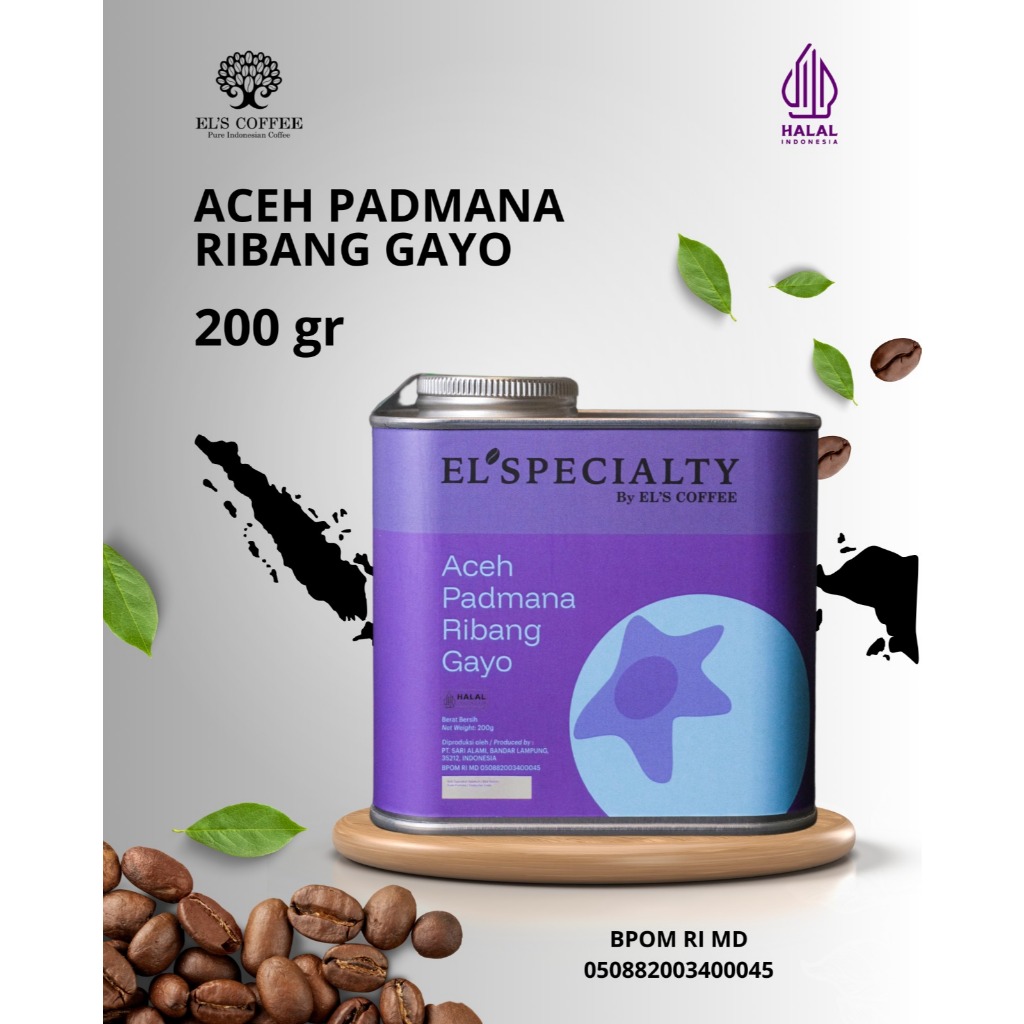 

EL'SPECIALTY COFFEE ACEH PADMANA RIBANG GAYO BY EL'S COFFEE