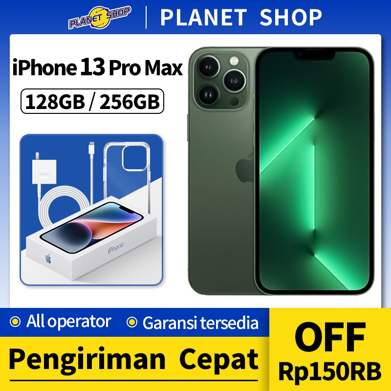 iPhone 13 Pro Max 100% Original iPhone Second iPhone 13 Pro Max Bekas iPhone 13 Pro Max 128GB 256GB