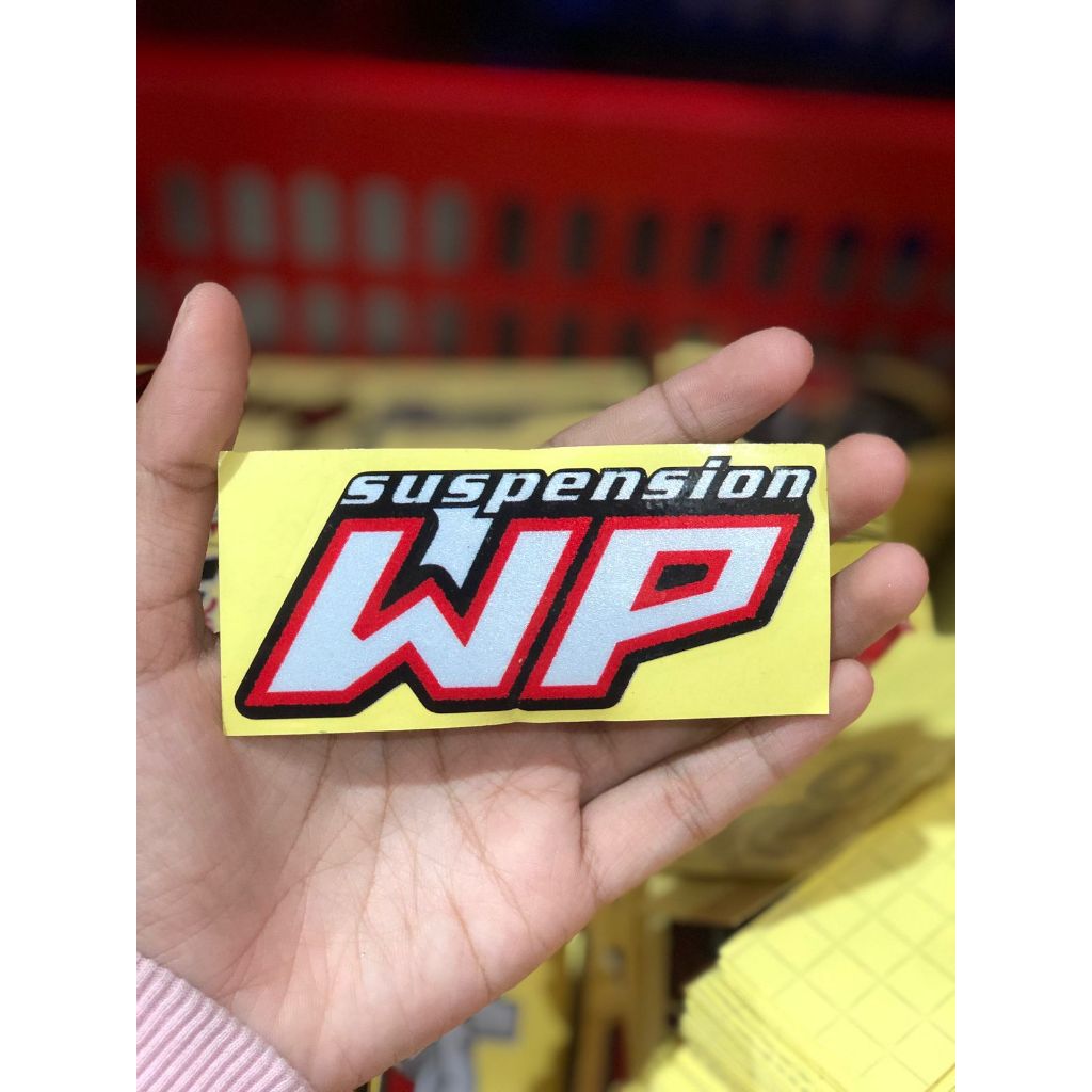 

STIKER SCOTLITE STIKER METALIK TULISAN SUSPENSION WP