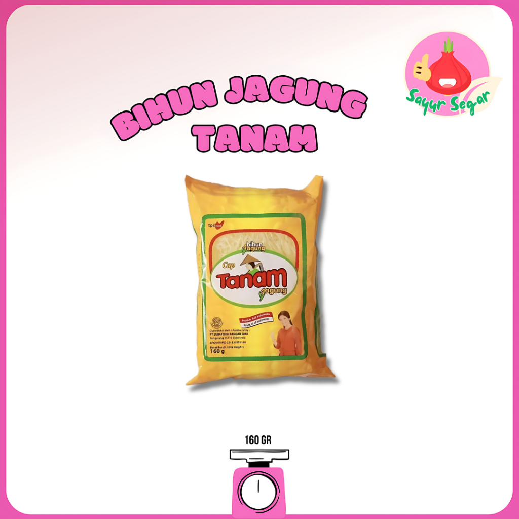 

Sayur Segar - Bihun Jagung Cap Tanam/Vermicelli 160 gr