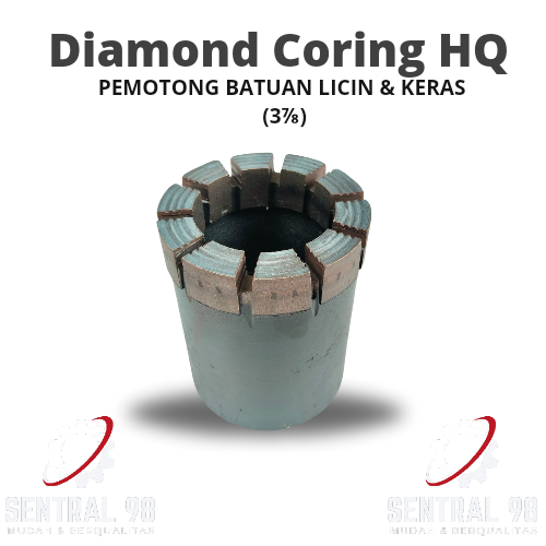 coring diamond/mata bor sumur tembus batu