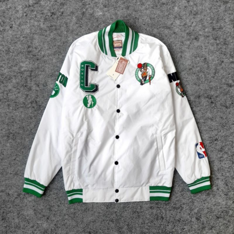 Jaket Varsity Celtics X-boston Premium Fulltag