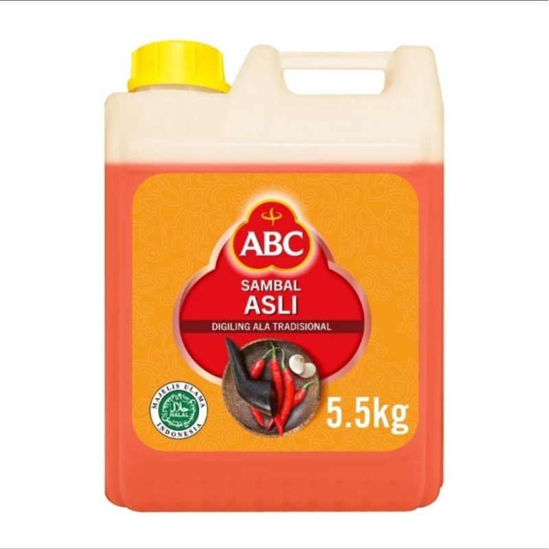 

Sambal ABC Jerigen / 5.5 Kg