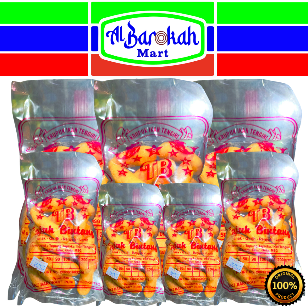 

Krupuk Ikan Tengiri TB Enak ,Gurih, Renyah, Lezat