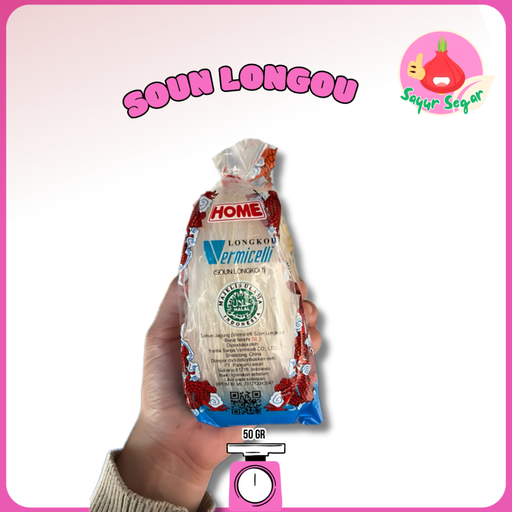 

Sayur Segar - Ermicelli Soun Longkou Home 50gr