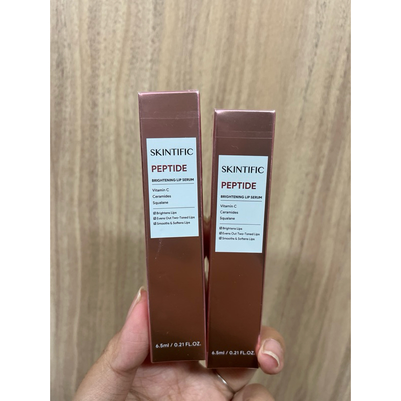 Skintific Peptide Brightening Lip Serum | Lip Serum Skintific | Pencerah Bibir Skintific
