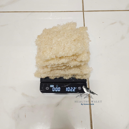 

Sarang burung walet Patahan asli bersih per gram birdnest yenwo asli