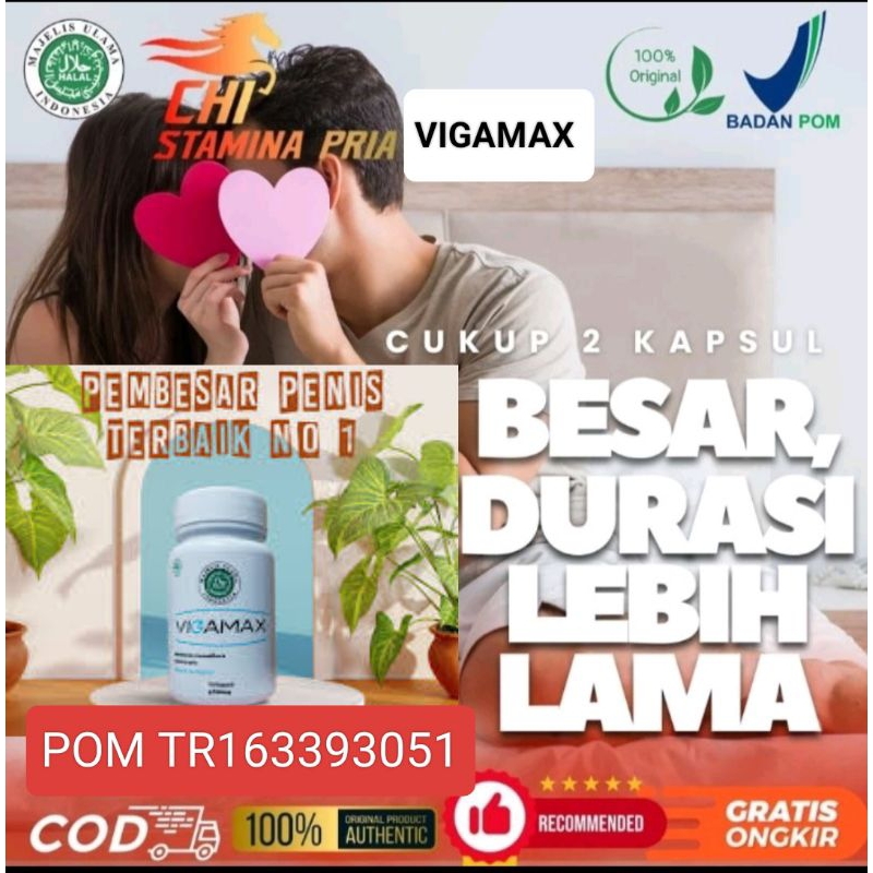 VIGAMAX ASLI ORI VIGAMAX ORIGINAL VIGAMAX SUPLEMEN HERBAL STAMINA PRIA TERBAIK