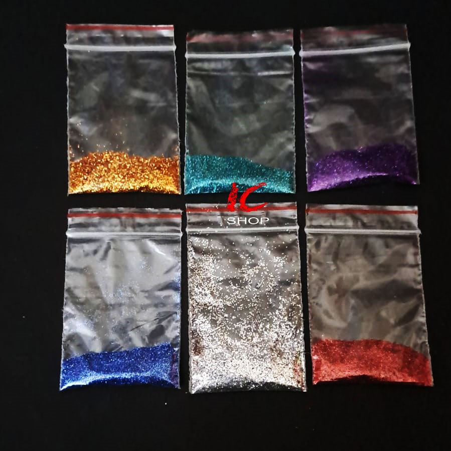 

Serbuk Gliter 2 gram / glitter powder