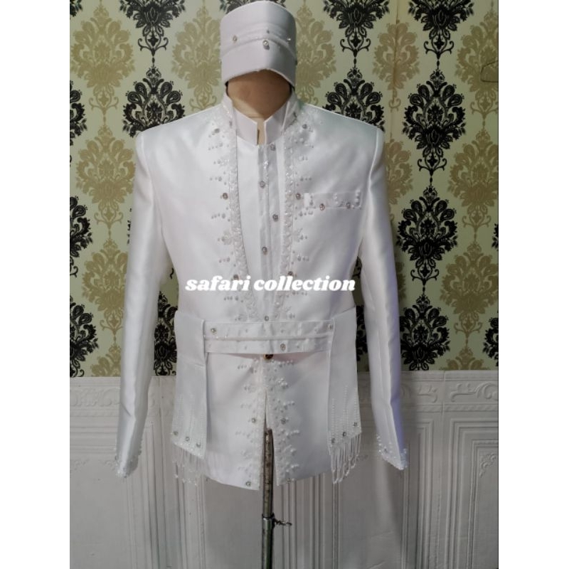 Beskap pengantin Sunda boro-boro/Beskap akad modern/Beskap pria terbaru