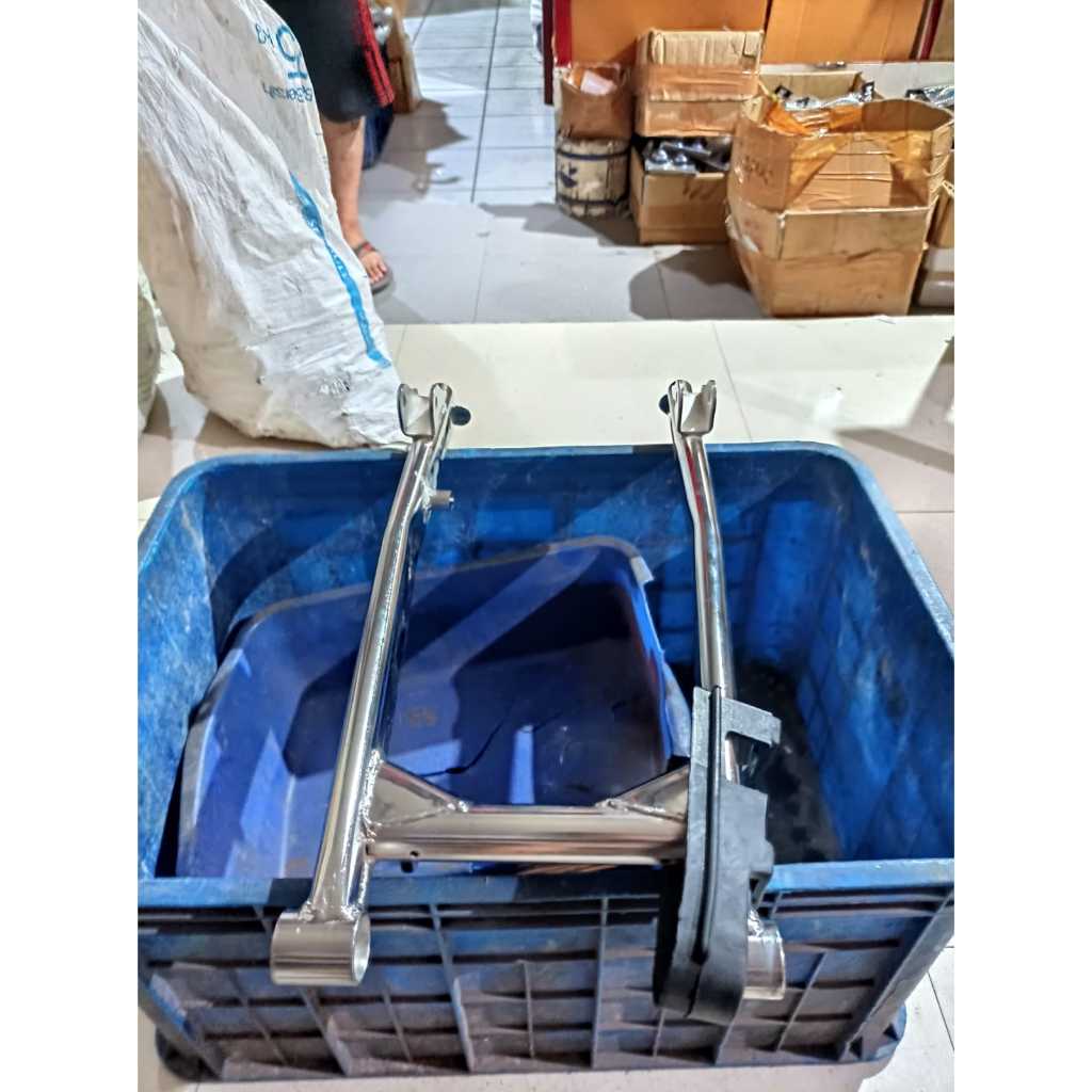 Denting Mas Terang Arem W175 Coak Crom Pnp Cb Mp Gl/Swin Arm W175 Pnp Mp Gl Racing Coak Crom +Karet