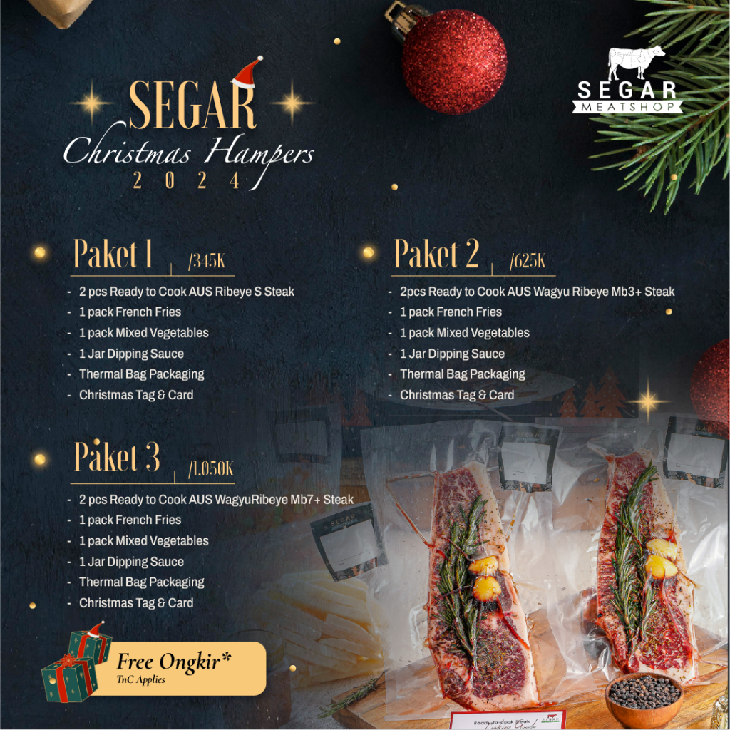 

Christmas Steak Hampers 2024 - Hampers Steak Natal 2024