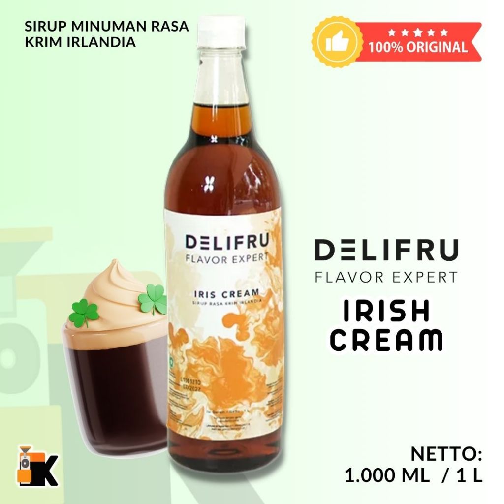 

Kieta Roastery - Syrup Delifru Coffee Cream 1000ml