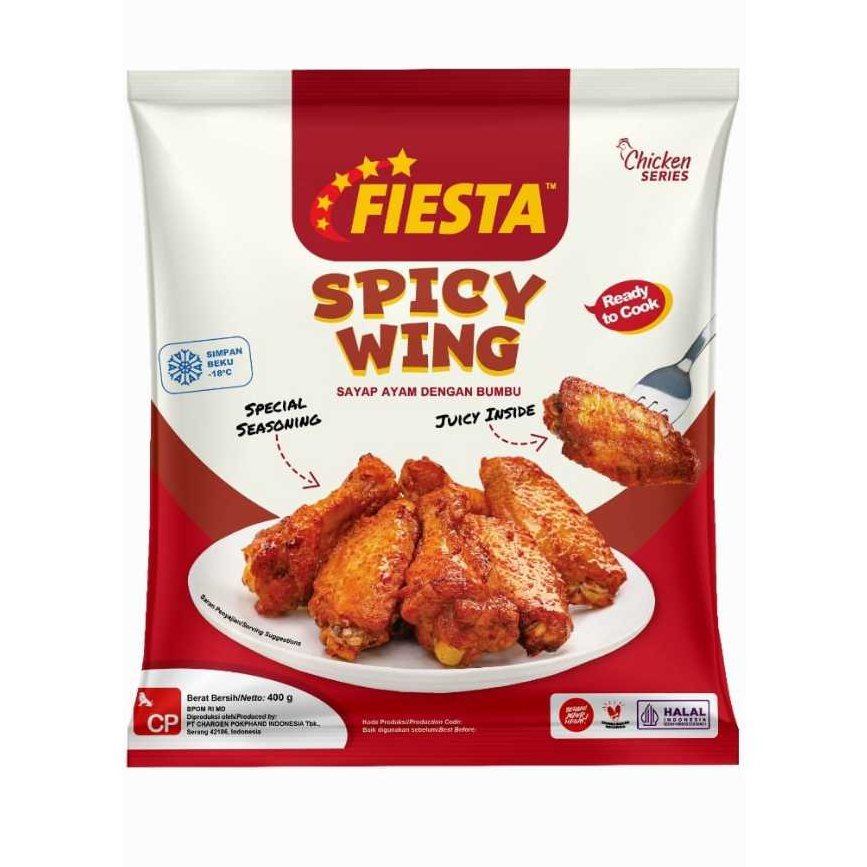 

Fiesta Spicy Wings 400gr