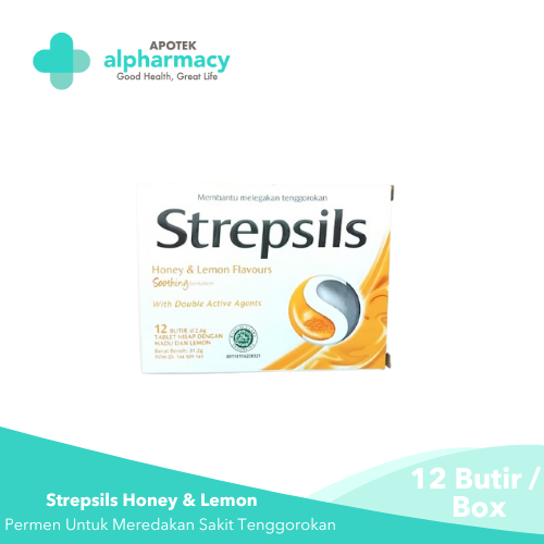 

Strepsil Honey & Lemon 12 Tablet