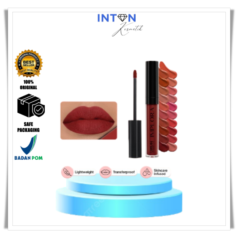 IMPLORA - LIPCREAM NEW SHADE ( NO 13 - NO 20 )
