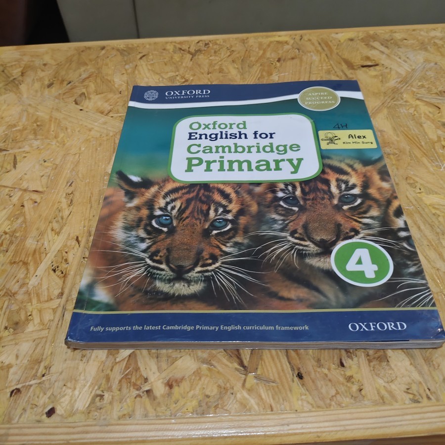Buku Oxford English for Cambridge Primary 4