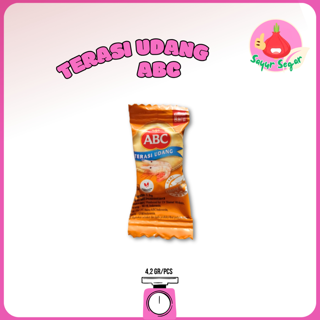 

Sayur Segar - Abc Terasi Udang/Shrimp Paste Sachet 4,2 gr